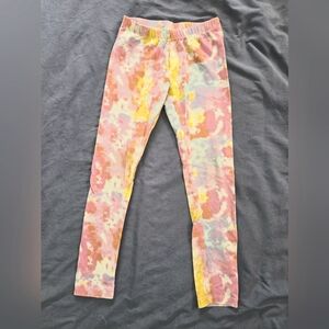 Colorful Tie-Dye Kids Leggings